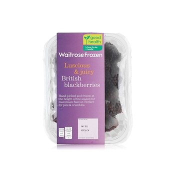 Waitrose Frozen British Blackberries 300G