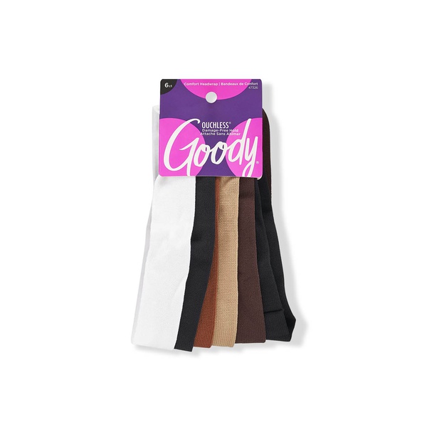 Goody Ouchless Comfort Headwrap x 6