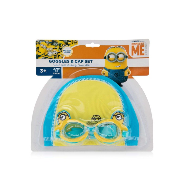 Minions Swimming Goggles with Swim Cap