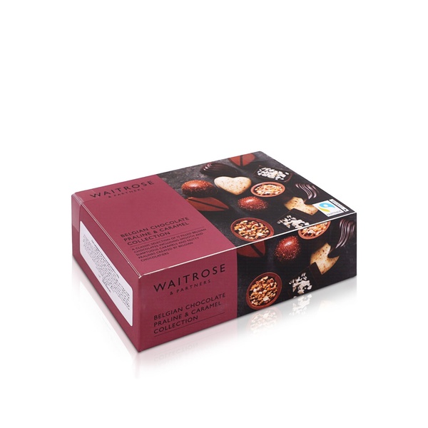 Waitrose Belgian Chocolate Praline and Caramel Collection 148g