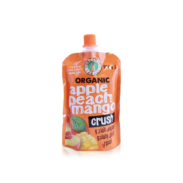 Organic Larder Apple Peach Mango Crush 100g