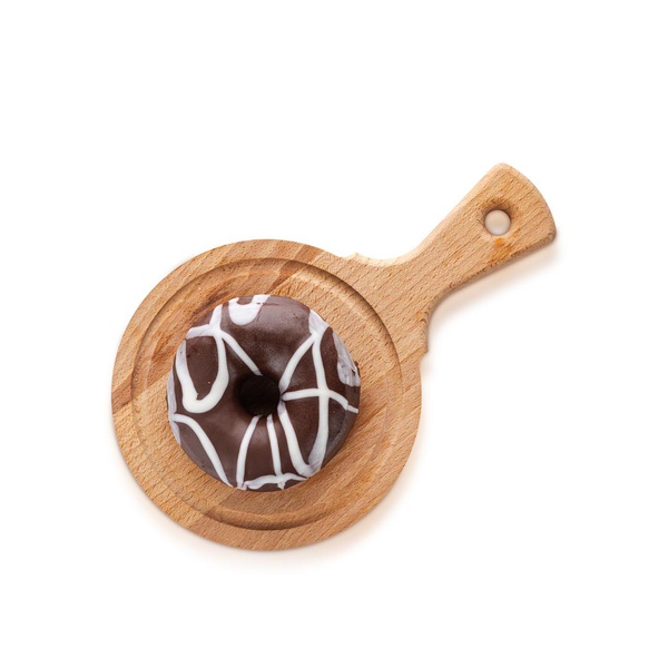 Dark Chocolate Drizzle Donut