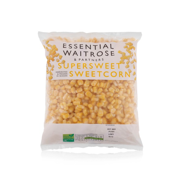 Buy Essential Waitrose supersweet sweetcorn 750g in UAE