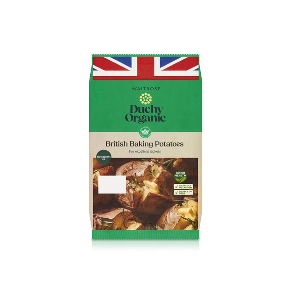 Waitrose Duchy Organic British Baking Potatoes 700g