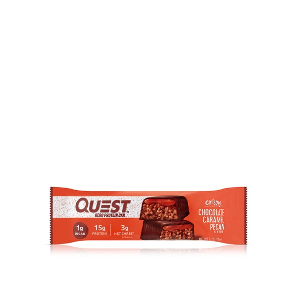 Quest Crispy Chocolate Caramel Pecan Protein Bar 54g