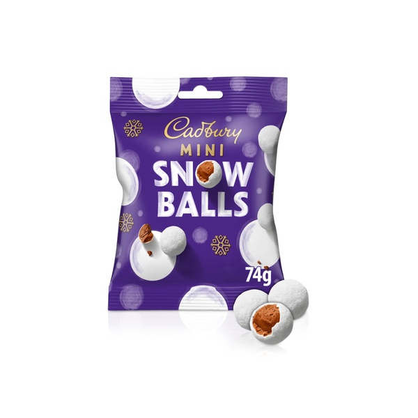 Cadbury Mini Snow Balls Clipstrip 74g