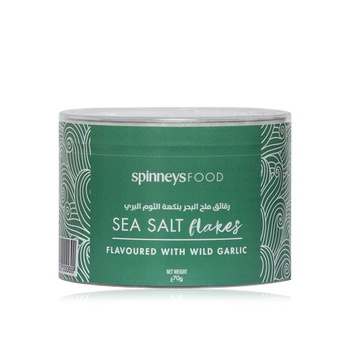Spinneysfood Garlic Sea Salt Flakes 70g