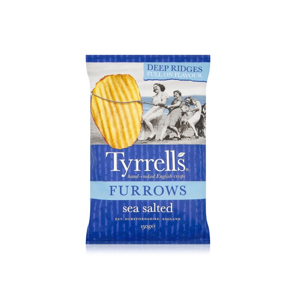 Tyrrell's Furrows Sea Salted 150g