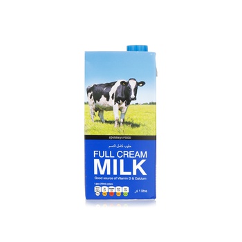 Spinneysfood Full Fat Cow's Milk 1 litre