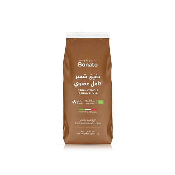 Bonato Organic Whole Barley Flour 1kg
