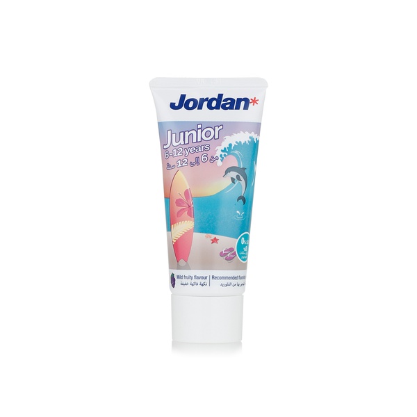 اشتري Jordan junior toothpaste 6-12yr 50ml في الامارات