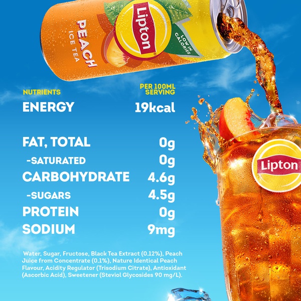Lipton Ice Tea Peach Can 320ml