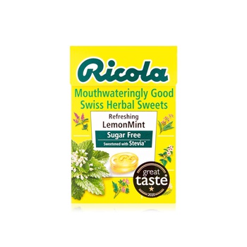Ricola Lemonmint Sugar-Free Herbal Drops 45g