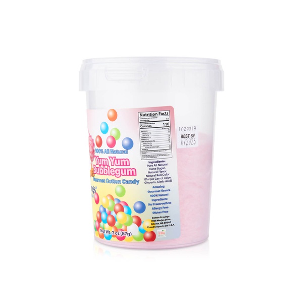 Cotton Cravings Yum Yum Bubblegum Gourmet Cotton Candy 57g