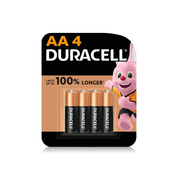 Duracell AA Alkaline Batteries x 4