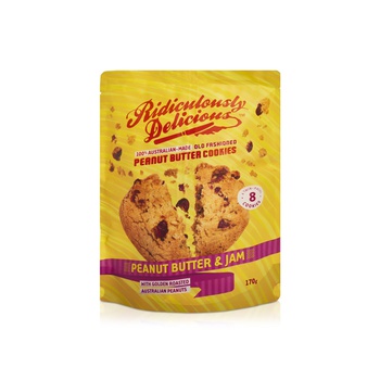 Ridiculously Delicious Peanut Butter and Jam Cookies 170g