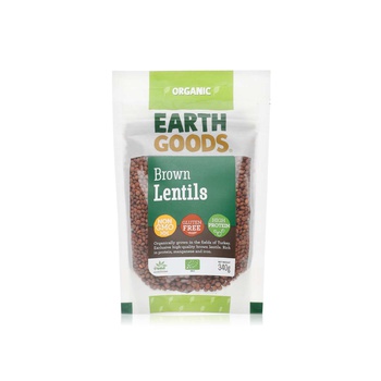 Earth Goods Organic Brown Lentils 340g
