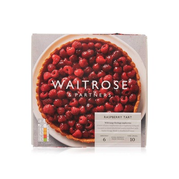 Waitrose Frozen Raspberry Tart 470G