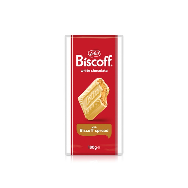 Lotus White Chocolate Biscoff Cream Bar 180g