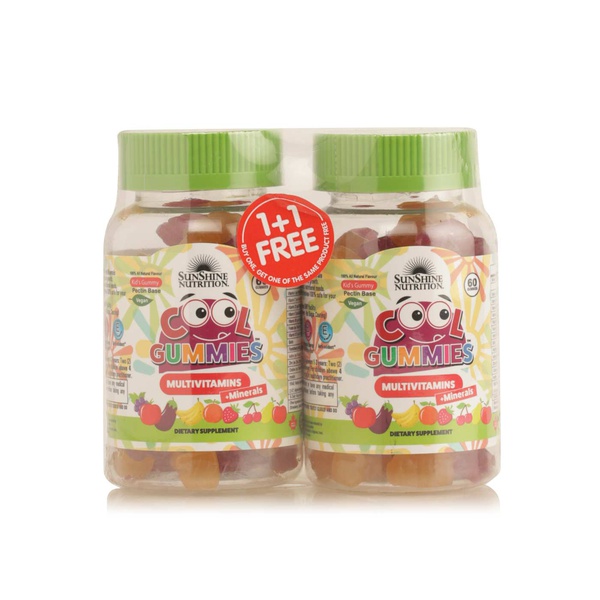 Sunshine Nutrition Vegan Cool Multivitamin Gummies x 2