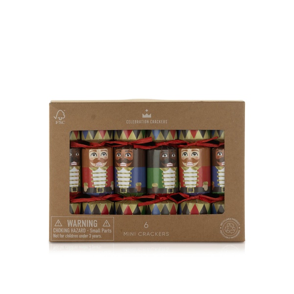 Heart & Soul Studio Mini Nutcracker Christmas Crackers 6in x 6