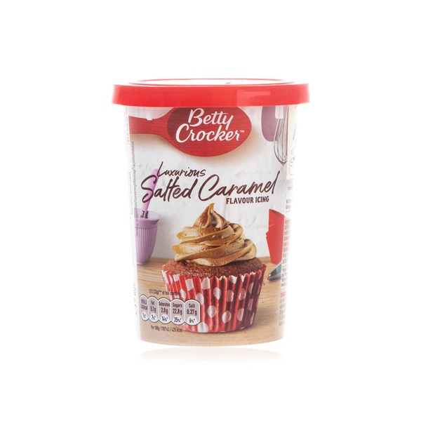 Betty Crocker Luxurious Salted Caramel icing 400g price in UAE ...