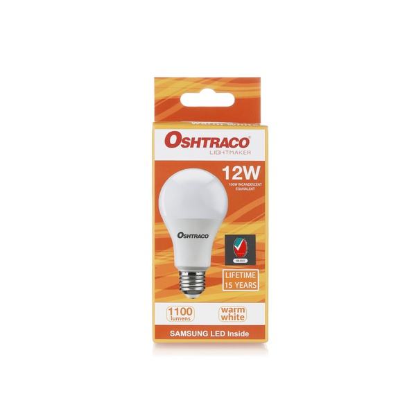 Oshtraco LED Warm White Bulb 12w