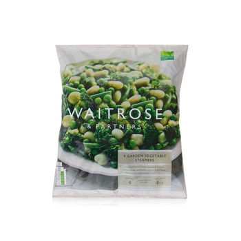Waitrose Frozen Garden Vegetable Steamers 4 X 160G