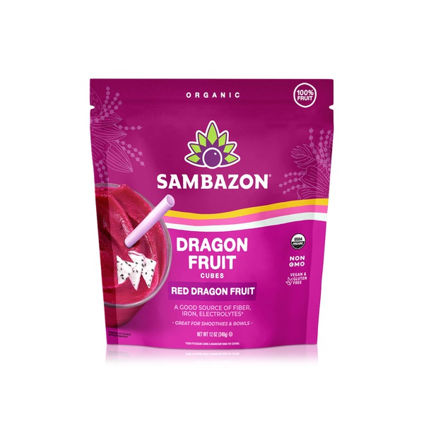 Sulbazon Sambazon Frozen Dragon Fruit Cubes 340G - Spinneys United Arab Emirates