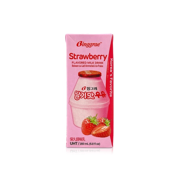 Binggrae Strawberry Milk 200ml