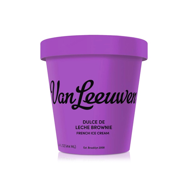 Van Leeuwen Dulce de Leche Brownie Ice Cream 414ml