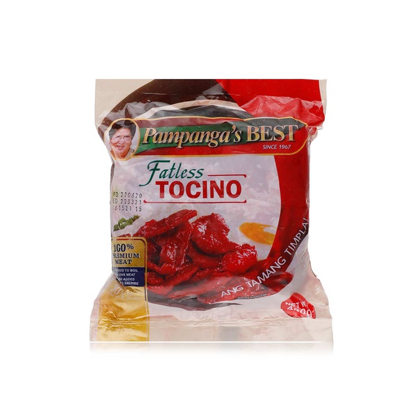 Pampanga'S Best Frozen Fat Free Tocino Bacon 480G