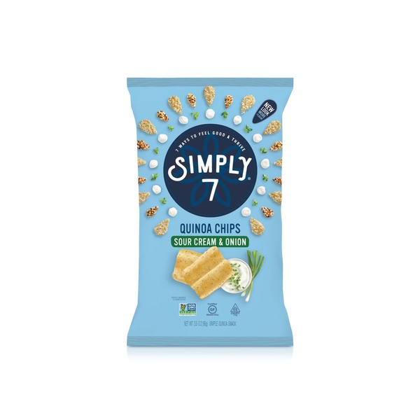 Simply 7 Sour Cream & Onion Quinoa Chips 79g