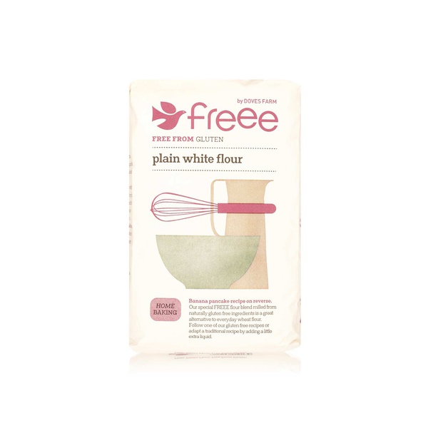 اشتري Doves Farm gluten-free Plain white flour 1kg في الامارات