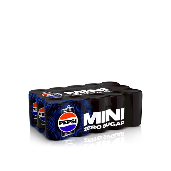 Buy Pepsi Black cans 15 x 155ml in UAE