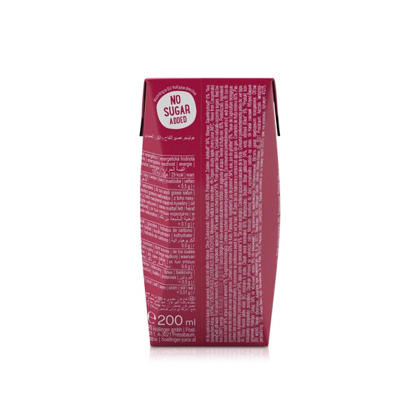 Hollinger Organic Apple Cherry Juice 3 x 200ml