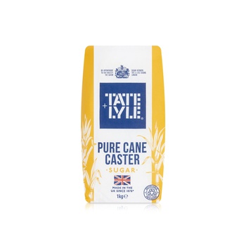 Tate and Lyle Pure Cane Caster Sugar 1kg