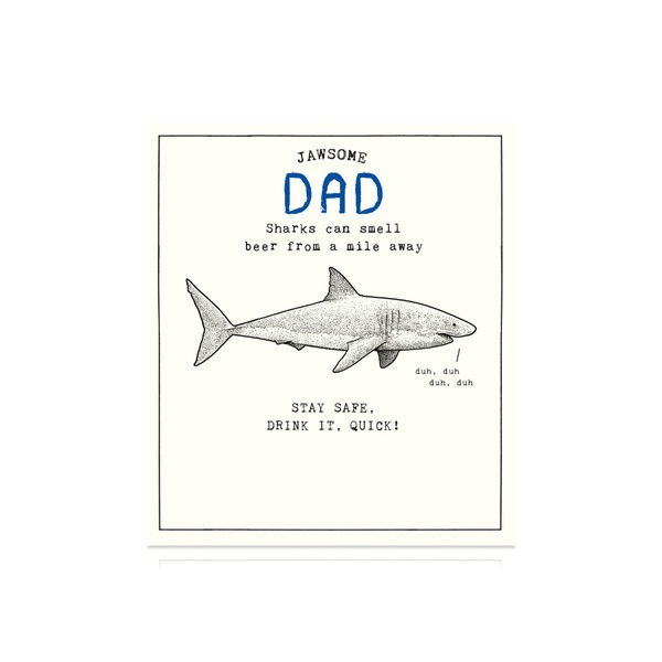 Pigment Jawsome Dad Father's Day Card