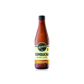 Remedy Kombucha Sparkling Ginger Lemon 330ml