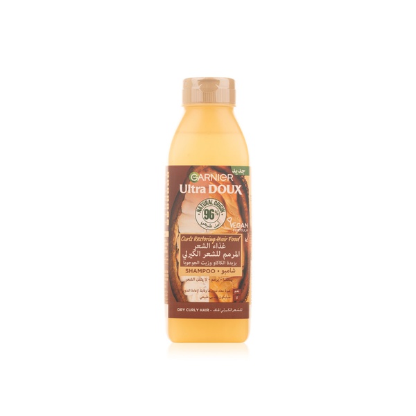 Garnier Ultimate Blends Cocoa Butter Shampoo for Dry Curly Hair 350ml