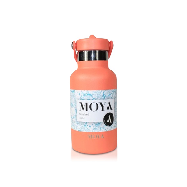 Moya Seashell Insulated and Sustainable Water Bottle Coral 350ml