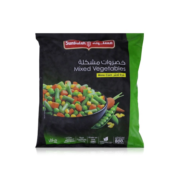 Sunbulah Frozen Mixed Vegetables 800g