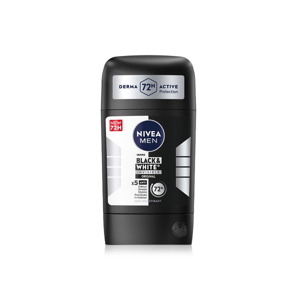 Nivea Men Black & White 48hr Anti-Perspirant Deodorant Stick 50ml