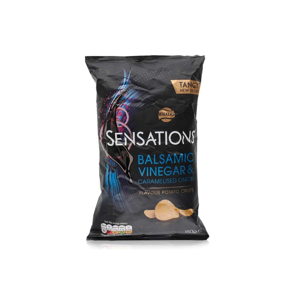 Walkers Sensations Balsamic Vinegar & Caramelised Onion Potato Chips 150g
