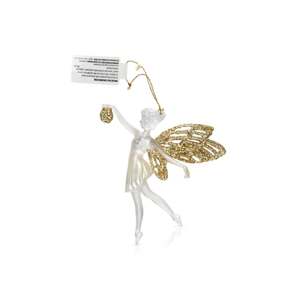 Premier Clear Gold Frost Fairy 18cm