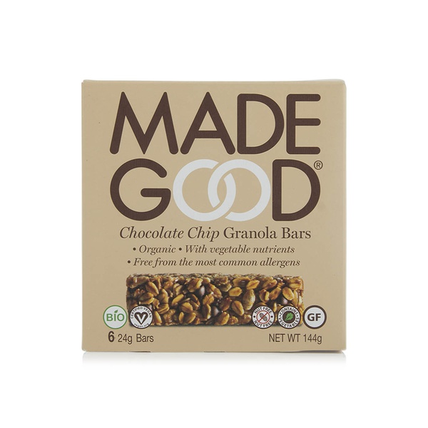 Buy MADE GOOD chocolate chip granola bar 5x24g in UAE