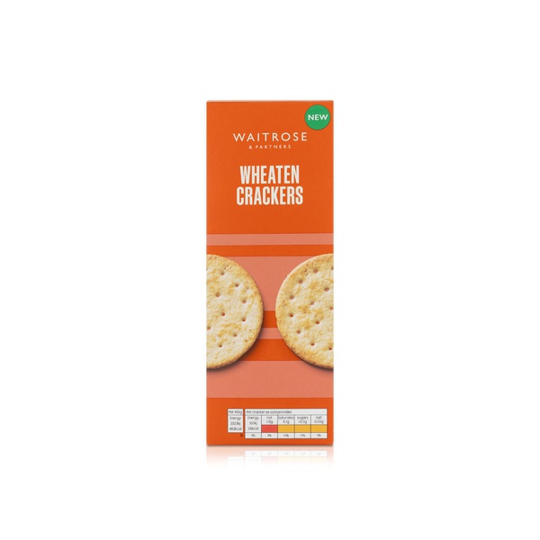 Waitrose Wheaten Crackers 170g