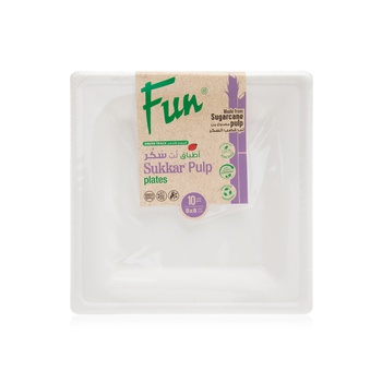 Fun Biodegradable Moulded Fibre Plate