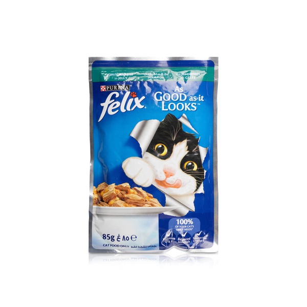 Felix Mackerel in Jelly Cat Food 85g
