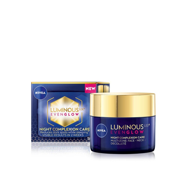 Buy Nivea Luminous even glow night cream 50ml in UAE